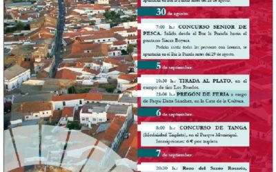 Programación de actividades para las fiestas patronales 2015