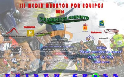 III Media maratón por equipos