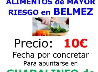 Curso de manipulador de alimentos de mayor riesgo