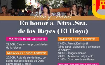 Feria y fiestas en Honor a Ntra. Sra. de los Reyes (El Hoyo)