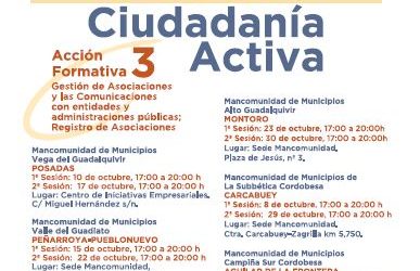 Escuela de Ciudadanía Activa del Departamento de Consumo y Participación Ciudadana