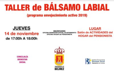 Taller de bálsamo labial