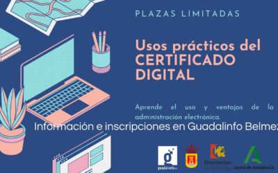 Usos prácticos del Certificado Digital en Guadalinfo