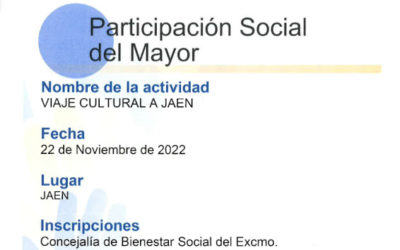 Participación Social del mayor